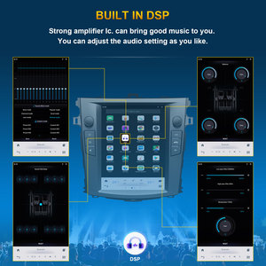 Estéreo para <span class=keywords><strong>Auto</strong></span> <span class=keywords><strong>Android</strong></span> de 10.4 Pulgadas Estilo Tesla para Toyota Corolla 2007-2012, Conserva el Aire Acondicionado Original con CarPlay, <span class=keywords><strong>Android</strong></span> <span class=keywords><strong>Auto</strong></span> y GPS - Product Image 4