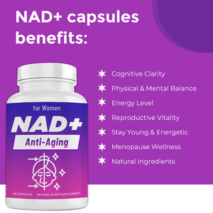 Private Label Nad Resveratrol Supplement Black Cohosh Veroudering Defensie Nad + Anti Veroudering Capsule - Product Image 6