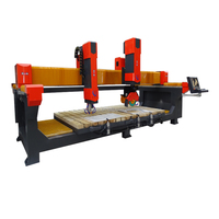 Scie à pont CNC 4 axes 5 axes Machine à couper les lames de scie pour marbre, granit, quartz, comptoir de cuisine