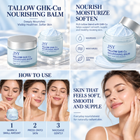 Baume nourrissant pour la peau au suif GHK-Cu, marque privée, pour les zones sèches et rugueuses, soin hydratant riche et confort doux et lisse, 50 g