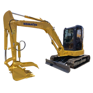 Haute qualité utilisé Komatsu PC55 Excavatrice Komatsu PC55MR Mini pelle pelleteuse à vendre à Shanghai en Chine - Product Image 1