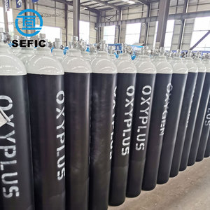 Bouteille de gaz d'oxygène/argon/<span class=keywords><strong>hydrogène</strong></span>/<span class=keywords><strong>azote</strong></span> de renommée mondiale, haute pression 150 bars, 50 litres, en acier - Product Image 6
