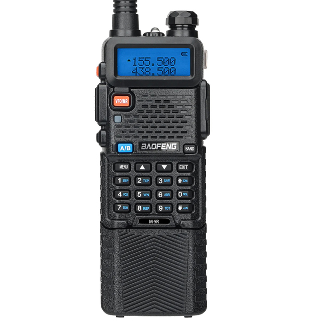 Baofeng UV-5RX Walkie - Talkie M-5R Multiband Radio 3800mAh Enlarge Type-C Charge Battery Wireless UV-5R Ham Radio Transceiver