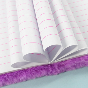 OEM logotipo personalizado peluche papelería artículos de los niños de la escuela cuadernos diarios - Product Image 5