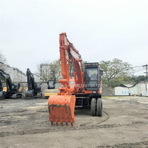 Excavadora de Ruedas Usada Doosan Dh140w-7, Capacidad de Cucharón de 1.5m, Potencia de 73.8KW, Modelo 2018, Origen Japón - Product Image 4