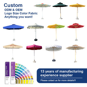 Sombrilla de Jardín Personalizada con Logotipo, Parasol para <span class=keywords><strong>Patio</strong></span> Exterior, Sombrilla de Aluminio Giratoria 360°, Juego de Sombrillas Solares para <span class=keywords><strong>Patio</strong></span> - Product Image 5