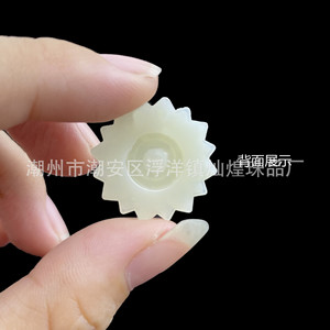 Diy Jewelry Accessories Gold Plated Petals Plastic Resin Wedding Hair <b>Clips</b> - Product Image 5
