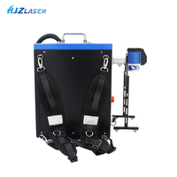Nettoyeur laser à impulsions pour sac à dos, machine de nettoyage au laser à impulsions pour sac à dos, 100 W