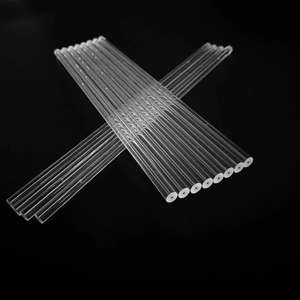 หลอดควอทซ์ทรงสี่เหลี่ยมสำหรับเส้นเลือดฝอยหลอดควอทซ์ขนาดเส้นผ่านศูนย์กลางเล็กเงางามทนทานต่อความร้อนงานตามสั่ง - Product Image 5