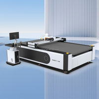 Mesin Pemotong Kain Otomatis Digital CNC AOL untuk Kain Handuk Rajut Tenun Multi Lapis