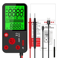 Multimètre numérique intelligent BSIDE ADMS7 à grand écran ultra-fin, mesure de tension AC/DC, résistance, 600V, usage domestique