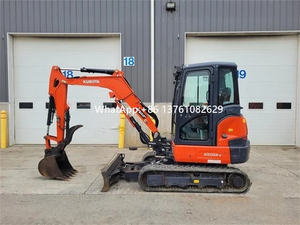 Excavadoras Usadas, Maquinaria de Excavación Usada, Excavadora de Orugas, Máquinas Pequeñas Japonesas Originales Kubota KX033-4 en Venta - Product Image 3