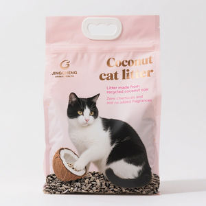 L'usine OEM ODM offre des échantillons gratuits de litière pour chat naturelle à la noix de coco Sable de litière biodégradable pour chat <span class=keywords><strong>Arena</strong></span> Para Gatos - Product Image 1