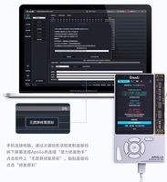 Qianli Apollo 6 in 1 Recovery Tester untuk iPhone 7-11 Pro Max Dengan Perbaikan Chip, Kabel Data Headset Warna Asli, dan Basis Baterai