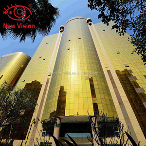 Kiến Trúc Xây Dựng Cửa Sổ Cách Nhiệt Phim Năng Lượng Mặt Trời Gương Phản Chiếu Phim Cửa Sổ Dân Cư Nhuộm Màu - Product Image 1