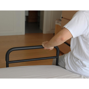 Barrière de lit de protection (hauteur du lit de 42 à 54 cm), barrière de lit rembourrée pour adulte, barrière de lit noire PEPE P40020 - Product Image 4