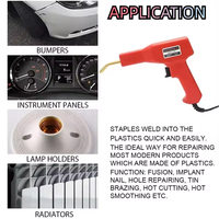 Nouveau Agrafeuse à chaud 220V/110V, Soudeuse plastique 50W, Kit de réparation de pare-chocs de voiture, Pistolet de soudage, Buse en laiton, Outil de soudage PVC, B2B Usine OEM