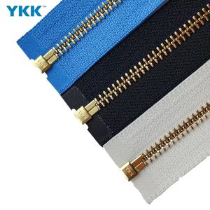 Pour <span class=keywords><strong>YKK</strong></span> 5 #   <span class=keywords><strong>Fermeture</strong></span> <span class=keywords><strong>éclair</strong></span> en laiton à glissière ouverte avec <span class=keywords><strong>curseur</strong></span> autobloquant pour sacs, vêtements et textiles de maison - Product Image 3