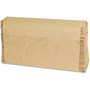 Toallas de Papel Plegadas GEN 1508 de 3 Capas, 9 X 9 9/20, Naturales, Desechables y Absorbentes, Impresas, Multifold, 250 Toallas/Paquete, 16 Paquetes/Contenedor - Product Image 5