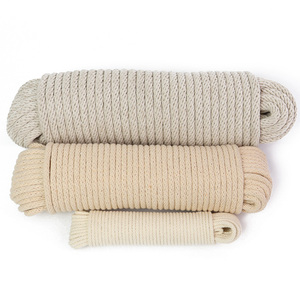 Corde en coton tressé <span class=keywords><strong>solide</strong></span> blanc en gros du fabricant Corde en coton 4-16mm - Product Image 4