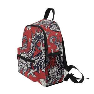 Offres Spéciales <span class=keywords><strong>moins</strong></span> <span class=keywords><strong>cher</strong></span> personnalisé Dragon imprimer maternelle sac d'école sac à dos livre sacs pour enfants - Product Image 2