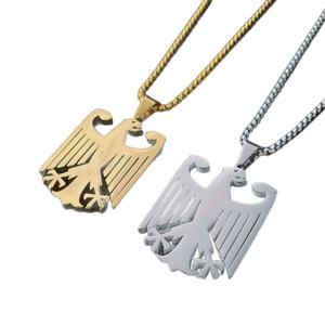 Collar Heimatliebe Lilianthierry de Acero Inoxidable Chapado en Oro de 18K con Diseño de Animales, Aves, Águilas, Halcónes y Halcones, Regalo Promocional - Product Image 5