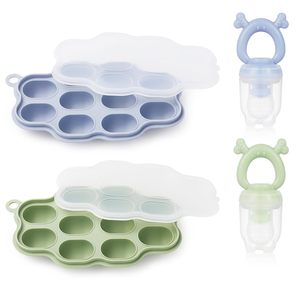 Silicone Eco-Friendly Ice Cream Maker <strong>Tray</strong> with Breast <strong>Milk</strong> Pop Feature for Homemade Baby Food - Product Image 6