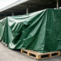 Bâche en polyester tissé enduit de PVC 100% ripstop, imperméable, résistante au soleil, de poids moyen, pour la protection des machines