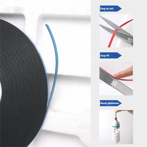 New Listing Versatile Mounting Foam Adhesive Tape Double-Sided PVC Foam Tape Suitable for Multiple Scenarios Fixation