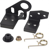 Kit de bras de frein de dérive (noir/doré) pour tondeuses à gazon MTD/Cub Cadet/Craftsman - Remplace 753-09904A 983-05182A 683-05095 Fabriqué en Chine