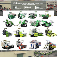 Wishope Fm World 100 Hp Word Cosechadora Récolteuse de riz agricole