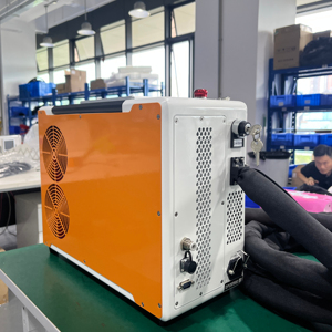 300W JPT 5MJ Pulse Fiber <strong>Laser</strong> Cleaning Machine for Wood Timber Stone Stainless Steel Metal Aluminum-New - Product Image 1