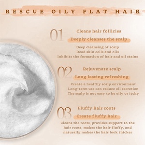 Champú Anticaspa para el Cuidado del Cuero Cabelludo <span class=keywords><strong>de</strong></span> Marca Privada, Exfoliante y Desintoxicante con <span class=keywords><strong>Sal</strong></span> Marina para Cuero Cabelludo Seco - Product Image 4