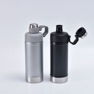 Mug de voyage isotherme en acier inoxydable 750 ml avec poignée pliable, maintien thermique de 12 à 24 heures - Product Image 4