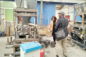 Chất lượng cao WT 2-10 đất sét gạch máy làm nhỏ bán tự động Khối Máy làm - Product Image 3