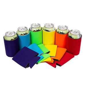 Trống hình dạng tùy chỉnh Neoprene ráp chai nước có thể mát coozies - Product Image 1