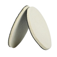 Roue de polissage en feutre Velcro de haute qualité 115 mm roue de polissage en feutre à crochet et boucle