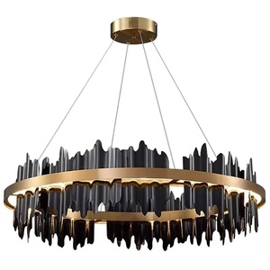 <span class=keywords><strong>Luminaire</strong></span> suspendu moderne de luxe <span class=keywords><strong>pour</strong></span> <span class=keywords><strong>salon</strong></span>, <span class=keywords><strong>salle</strong></span> <span class=keywords><strong>à</strong></span> <span class=keywords><strong>manger</strong></span>, chambre <span class=keywords><strong>à</strong></span> coucher, hauteur réglable, 3000K, design créatif, lumière circulaire, hôtels - Product Image 6