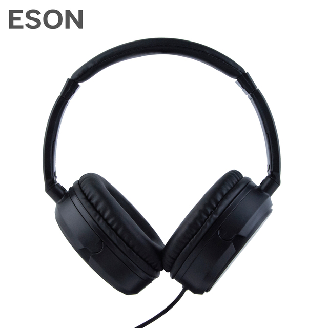ESON Professional Manufacturer Airline Earphone Over-Ear Headset Gaming Earphones Headset Microphone Headphone Noise Cancelling