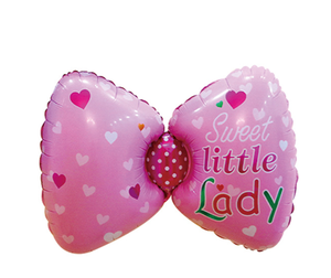 Globo de Aluminio con Diseño de Lazo y Rayas de Puntos, Decoración Inflable <span class=keywords><strong>para</strong></span> Fondo de Fiesta, Decoración de Eventos, Adorno <span class=keywords><strong>para</strong></span> Celebraciones - Product Image 3