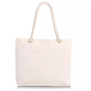 Venta al por mayor Patrón Tas Kanvas Bolsas de productos orgánicos a granel Bolsas de lona de algodón de tamaño estándar Bolsas de playa con logotipo impreso personalizado - Product Image 5