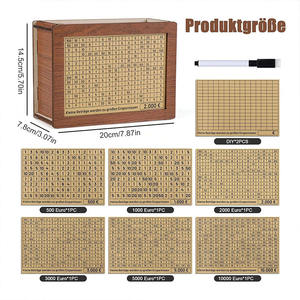 Hucha personalizada <span class=keywords><strong>de</strong></span> alta calidad, pegatina <span class=keywords><strong>de</strong></span> madera con número <span class=keywords><strong>de</strong></span> Euro, <span class=keywords><strong>caja</strong></span> <span class=keywords><strong>de</strong></span> <span class=keywords><strong>ahorro</strong></span>, regalos novedosos, decoración del hogar, <span class=keywords><strong>caja</strong></span> <span class=keywords><strong>de</strong></span> dinero - Product Image 6