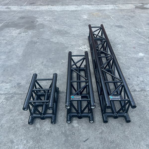 KKMark 290x290mm 0.5m 1m 2m 3m K35 Noir 5 Corde Carré Linéaire <span class=keywords><strong>Aluminium</strong></span> Éclairage Truss - Product Image 1