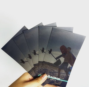 Thấp Tối Thiểu Số Lượng Đặt Hàng Tùy Chỉnh In Màu Giấy Khuyến Mại Bưu Thiếp Quảng Cáo Lời Chào Và Cảm Ơn Bạn Thẻ - Product Image 1