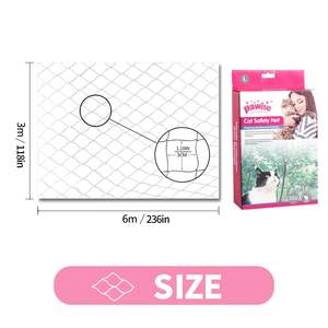 Filet de sécurité en nylon résistant à la déchirure en maille de protection pour animaux de compagnie pour chats et chatons - Product Image 2