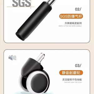 Ergonomic Office Chair Swivel Lifting <b>Desk</b> Chair For Home Office Living Room Use - Product Image 4