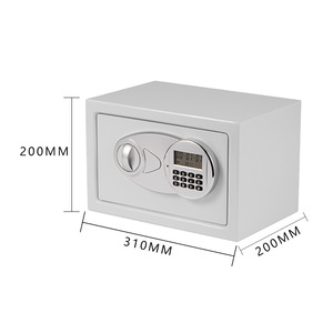 Coffre-fort électronique à combinaison Wanjiabao Safe 20EN pour la maison, le bureau, l'hôtel, en acier allié à faible teneur en carbone, à suspendre librement - Product Image 3