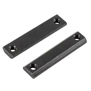 Accessoires de fixation de profilé en aluminium série 2020 3030 en acier au carbone zingué noir 10-32 Long écrou coulissant en T