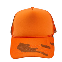 HN0001 Hombres al aire libre Promocional Deporte 3D Bordado Logo Equipado Béisbol Red Cuerda Malla Gorros Espuma Gorra de camionero personalizada