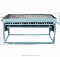 Máquina para Hacer Velas de Té de Cera de Soja, 600-720 Piezas/Hora, Marco de Acero, Molde de Cobre sin Costuras, Operación Manual, Enfriamiento por Agua, Mecha